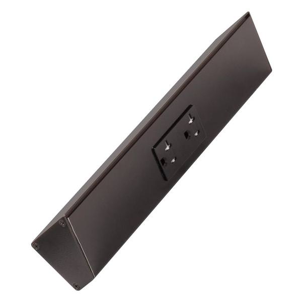 12" 20 amp 120 volt Black Duplex Receptacle Under Cabinet Power Strip